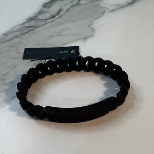 Marc Jacobs Black Wristband / Bracelet NWT